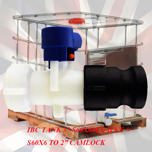 Ibc tank s60x6m valve - ibc,