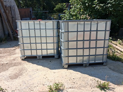Steel clad ibc - steel, used